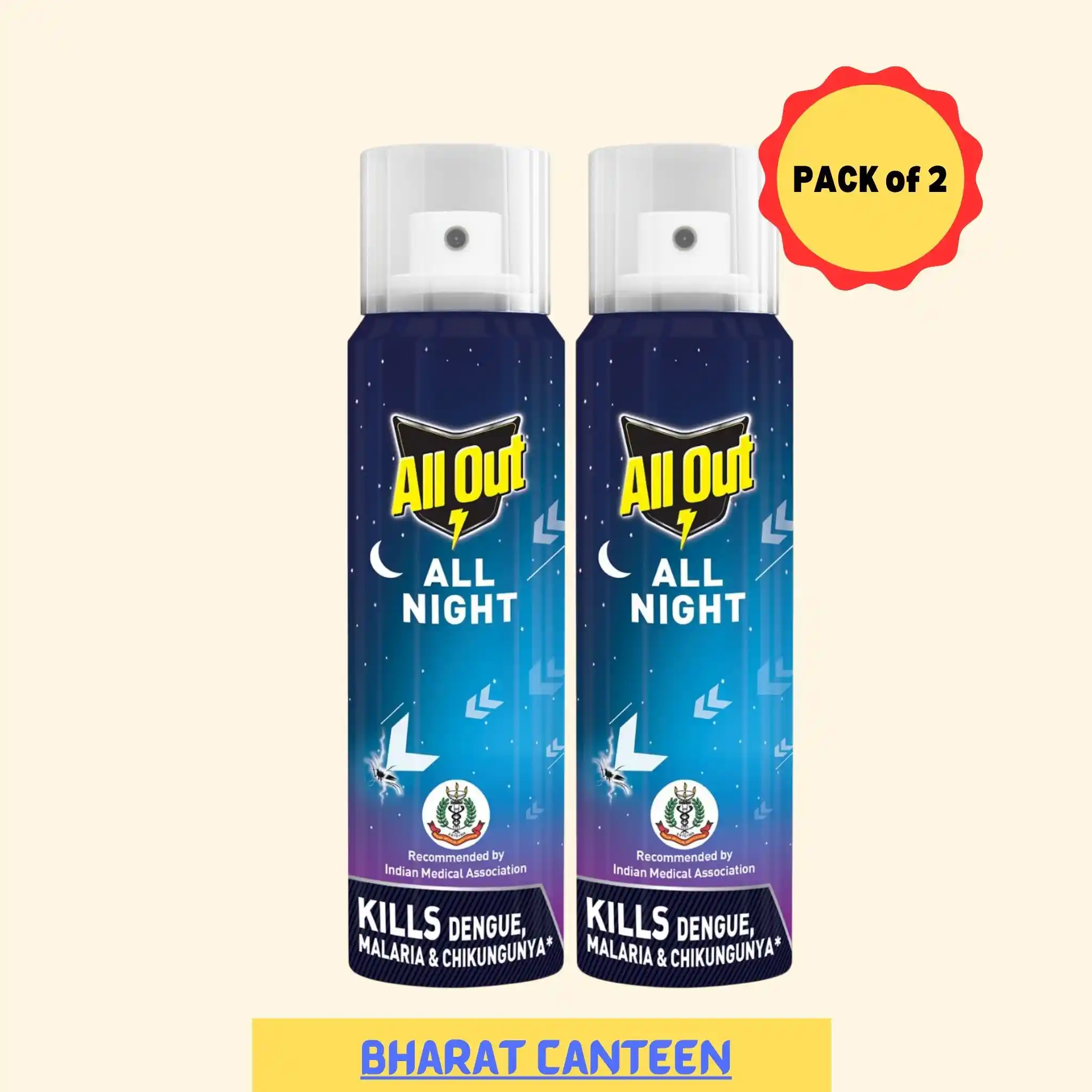 All Out All Night Mosquito And Fly Spray