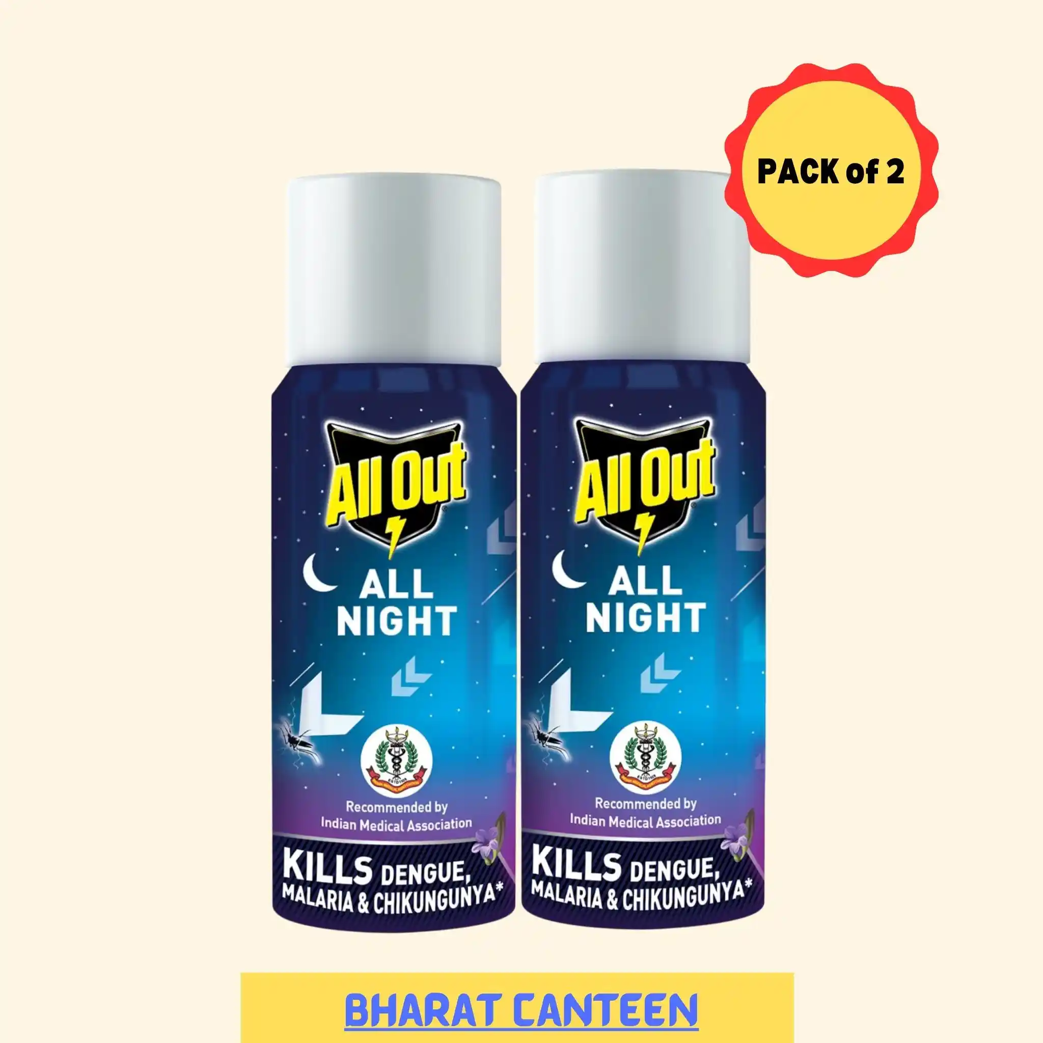 All Out All Night Mosquito And Fly Spray