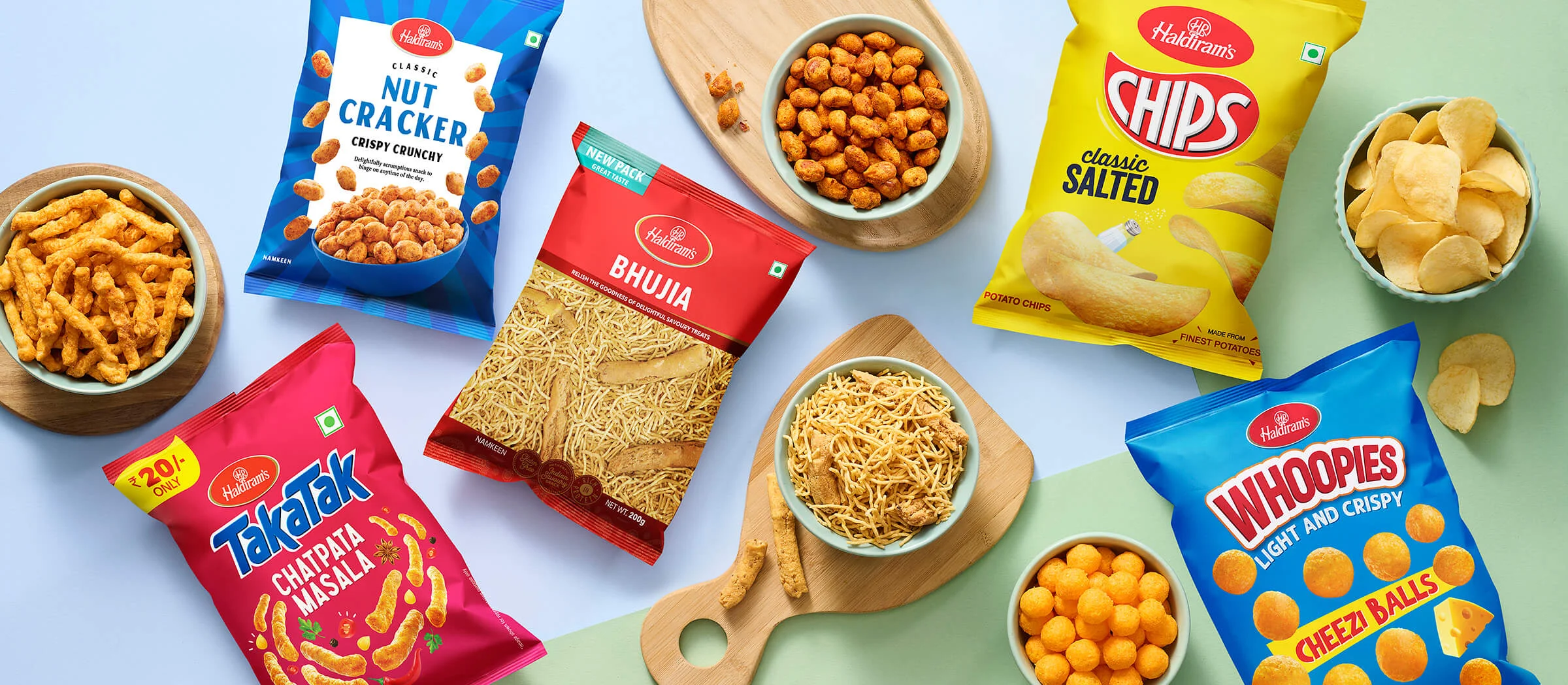 Banner for snacks offer